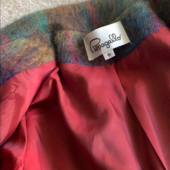 Mohair Blazer Coat vintage size 6 - Picture 7 of 8